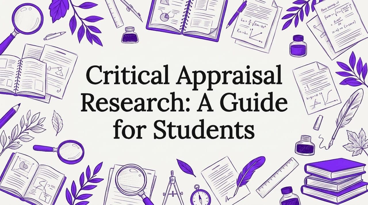 Critical Appraisal Research: A Guide for Students