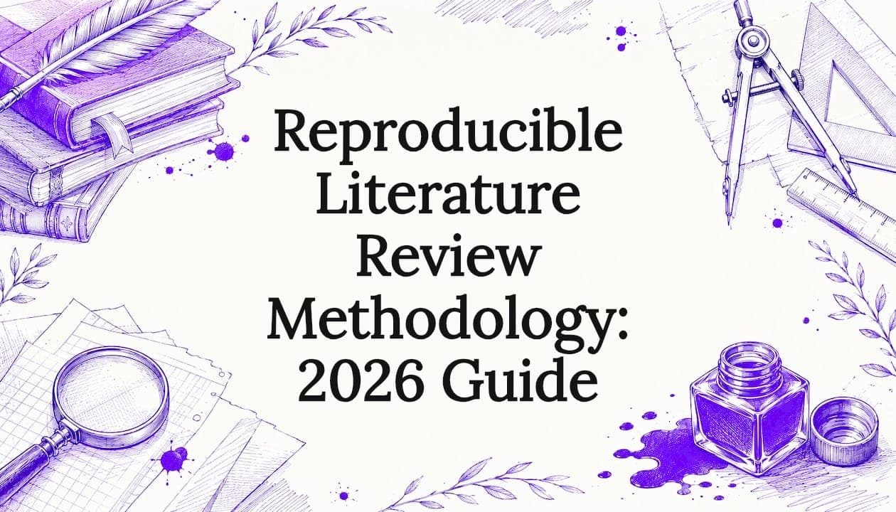 Reproducible Literature Review Methodology: 2026 Guide