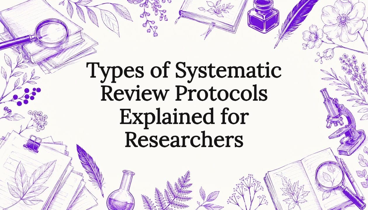 Types of Systematic Review Protocols Explained for Researchers