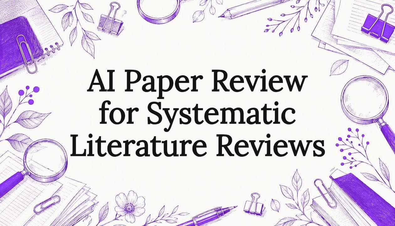 AI Paper Review for Systematic Literature Reviews