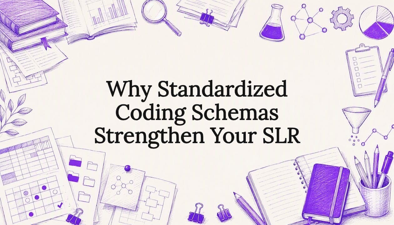 Why Standardized Coding Schemas Strengthen Your SLR