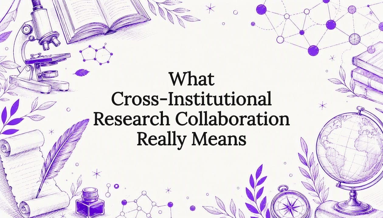 What Cross-Institutional Research Collaboration Really Means