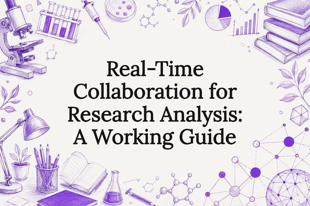 Real-Time Collaboration for Research Analysis: A Working Guide